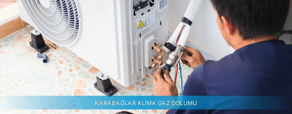 Karabağlar İlçemi Gree Klima Gaz Dolumu